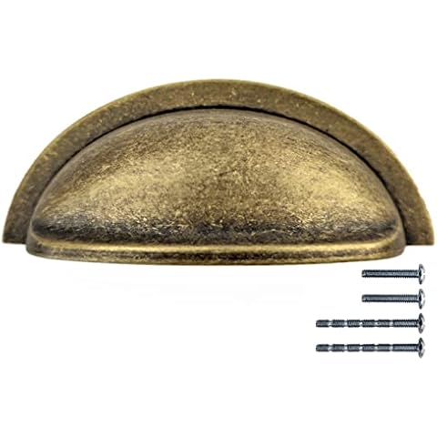 Set of 6 Vintage Kitchen Cabinet Handles Cover