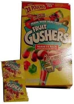 Betty Crocker Fruit Gushers (28 count)