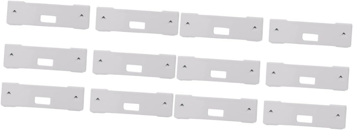 2sets Blind Vane Saver Clips Universal Size for Blind Repair Parts Use 6pcs*2
