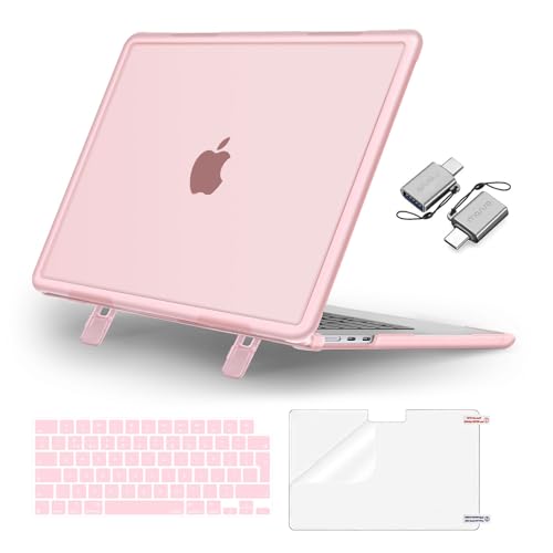 Carcasa MacBook Air 15 premium policarbonato mate rosa A3114