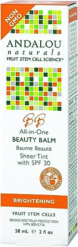 ANDALOU NATURALS Sheer Tint SPF 30 Vitamin C Beauty Balm, 2 FZ
