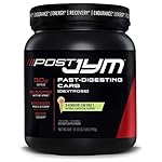 Post JYM Carb Fast Digesting Post Workout Recovery Powder | Pure Dextrose, Glycogen Replenishment, Athletic Performance, Muscle Growth | Rainbow Sherbet 30 Servings