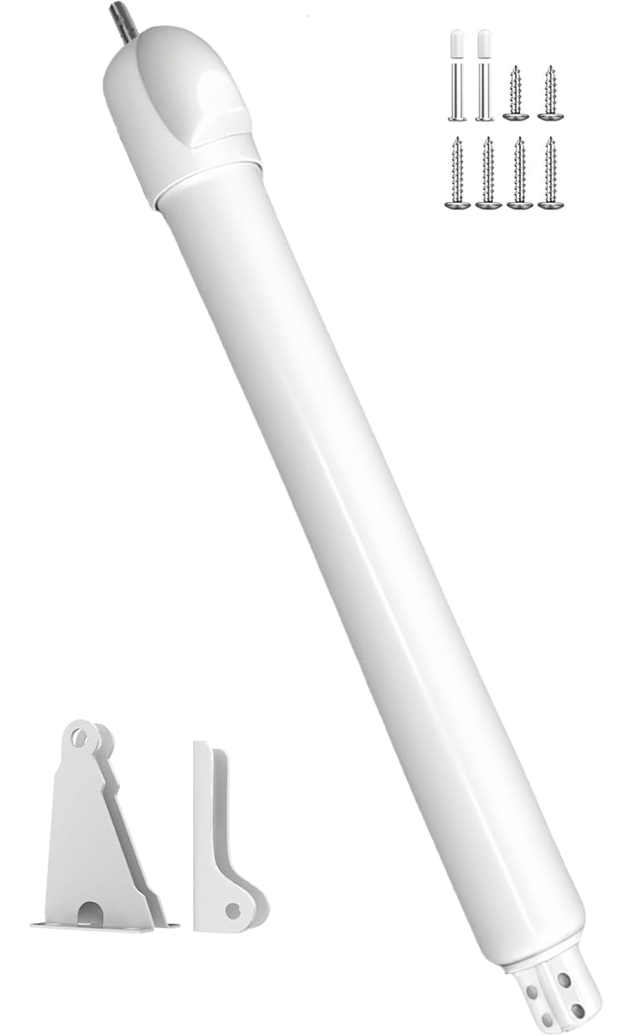 Storm Door Closer&Screen Door Closer Kit,Equipped with Touch&Hold Function, SupportsAdjustable Speed and Quiet Smooth ClosingAction-for (Medium&Lightweight Storm Doors,Screen Doors