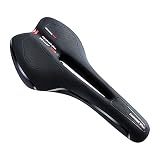 Road Bike Seat MTB Saddle for Mountain Bikes - Gel Bicycle Saddle Breathable Waterproof with Central