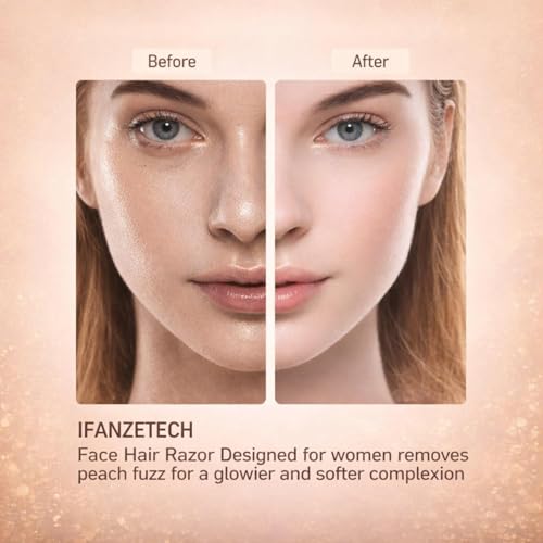 Image of 2-in-1 Eyebrow Trimmer for Women Facial Hair Remover Machine ,Eyebrow Trimmer for Women - Facial Hair Removal Machine For WomenFace kit - Face,Upper Lips,Cheek, Chin and Nose Hair Remover Epilator, Usb Rechargeable With Light Hair Removal For Face