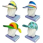 Bulk Luau Party Hats - 12 Assorted Funny Hawaiian Hat, Tropical Fancy Dress Props Hats, Fun Summer Party Accessories, Beach Themed Party Supplies Decoration - Image 3