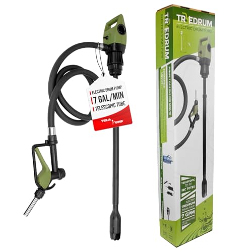 Tera Pump Tredrumt Electric Fuel Pump For 55 Gallon To 275 Gallon Ibc Totes -...