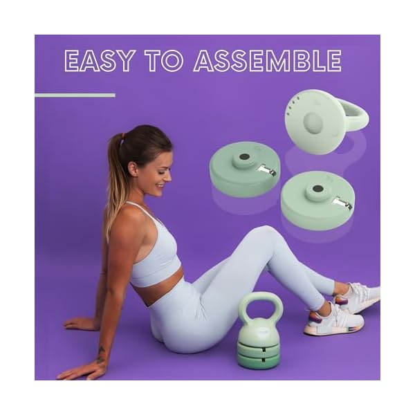 Polyfit Adjustable Kettlebell | 5 lb - 12 lb | Kettlebells Weights Set for Home Gym | Kettle Bell Sets for Women at Home - Image 5