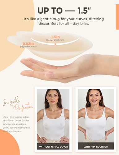 AURUZA Sticky Bra Adhesive Backless Strapless Push Up Invisible Silicone Bra Women Breast Lift Nipple Covers3