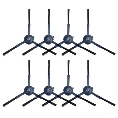 8 cepillos laterales para Cecotec para Ultimate para Conga 8490 para Ultra Power Home Robot Aspirador Cepillo lateral de repuesto Accesorios Kit de accesorios de fijación