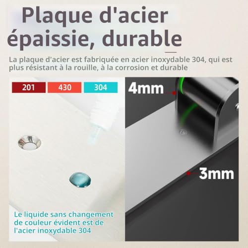 Siège de douche rabattable antidérapant 300 kg ITSOGOO
