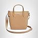 Lacoste Women's L.12.12 Concept Mini Petit Pique Canvas Zip Tote Crossbody Bag, Ochre, One Size