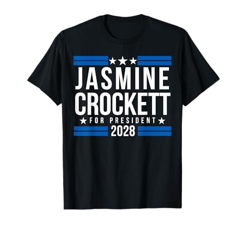 Jasmine Crockett For President 2028, Jasmine Crockett 2028 T-Shirt