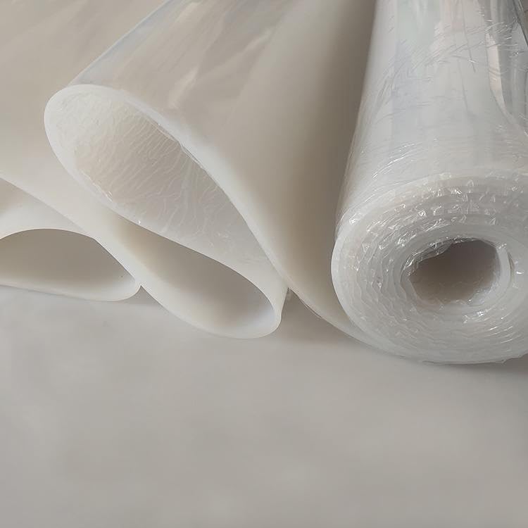 Coussin en caoutchouc de silicone blanc contre les fuites thermiques plaque isolation 12mm