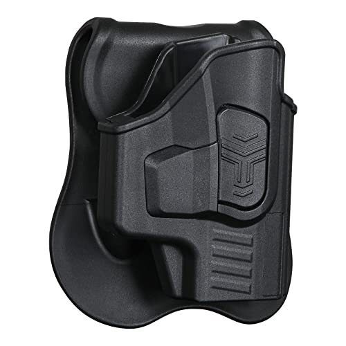 Gun Holster Compatible with Sig Sauer P365, Sig P365XL, P365 SAS, Sig P365X(Not for P365X Macro/RomeoZero), Adjustable Retention & Cant OWB Tactical Holster, Quick Release - Right Handed