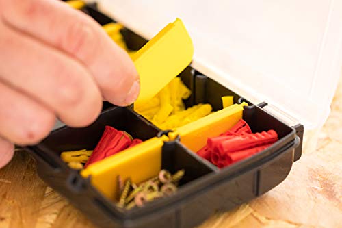 STANLEY STST81679-1 Storage Organizer, Transparent 3 STANLEY STST81679-1 Storage Organizer, Transparent - Image 3