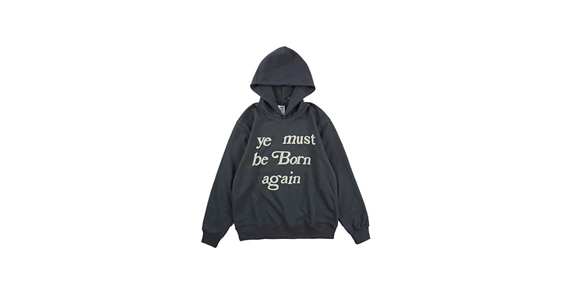Amazon.com: NAGRI Ye Must Be Born Again Hoodie Hip Pop