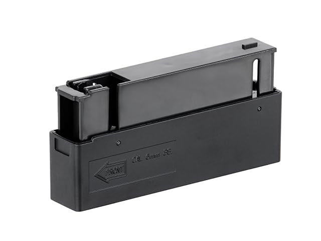 Genérico CYMA Cargador para CM.706, 20 BBS, Polímero Negro, Low-Cap, Compatible con Rifle Francotirador L96 de Airsoft