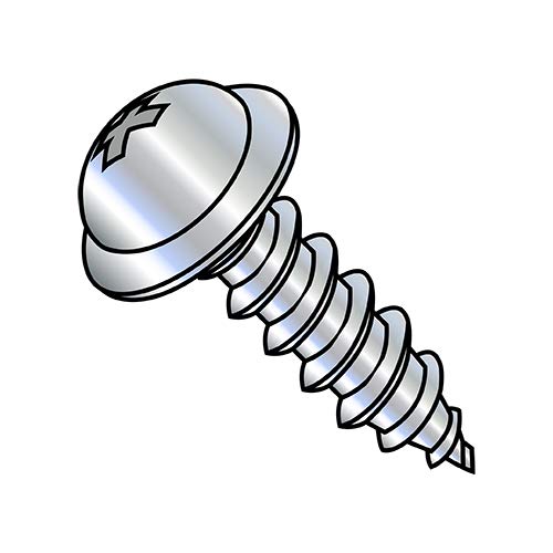 Tornillos Autorroscantes con Cabeza Redonda 8-15X3/4 Phillips Pack 6000