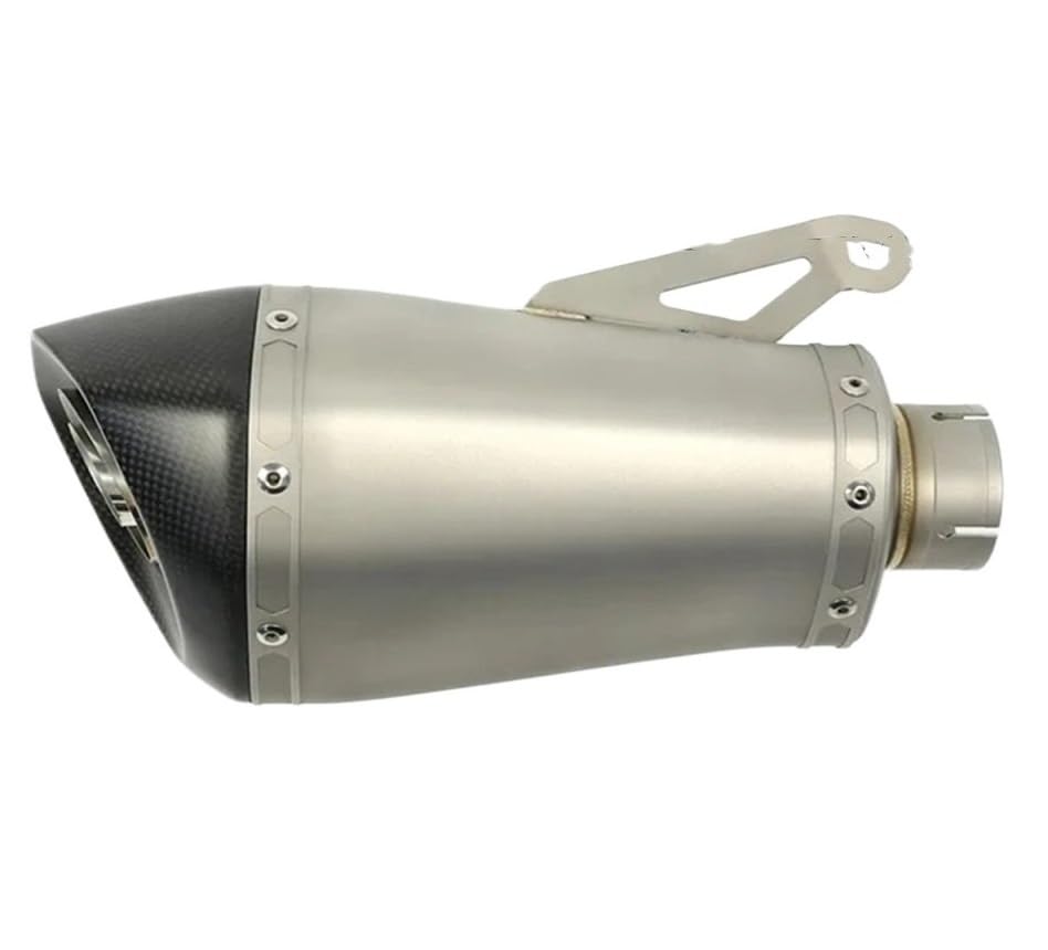 Pot d'échappement moto 60mm à DB killer amovible pour ajuster la sonorité S1000RR
