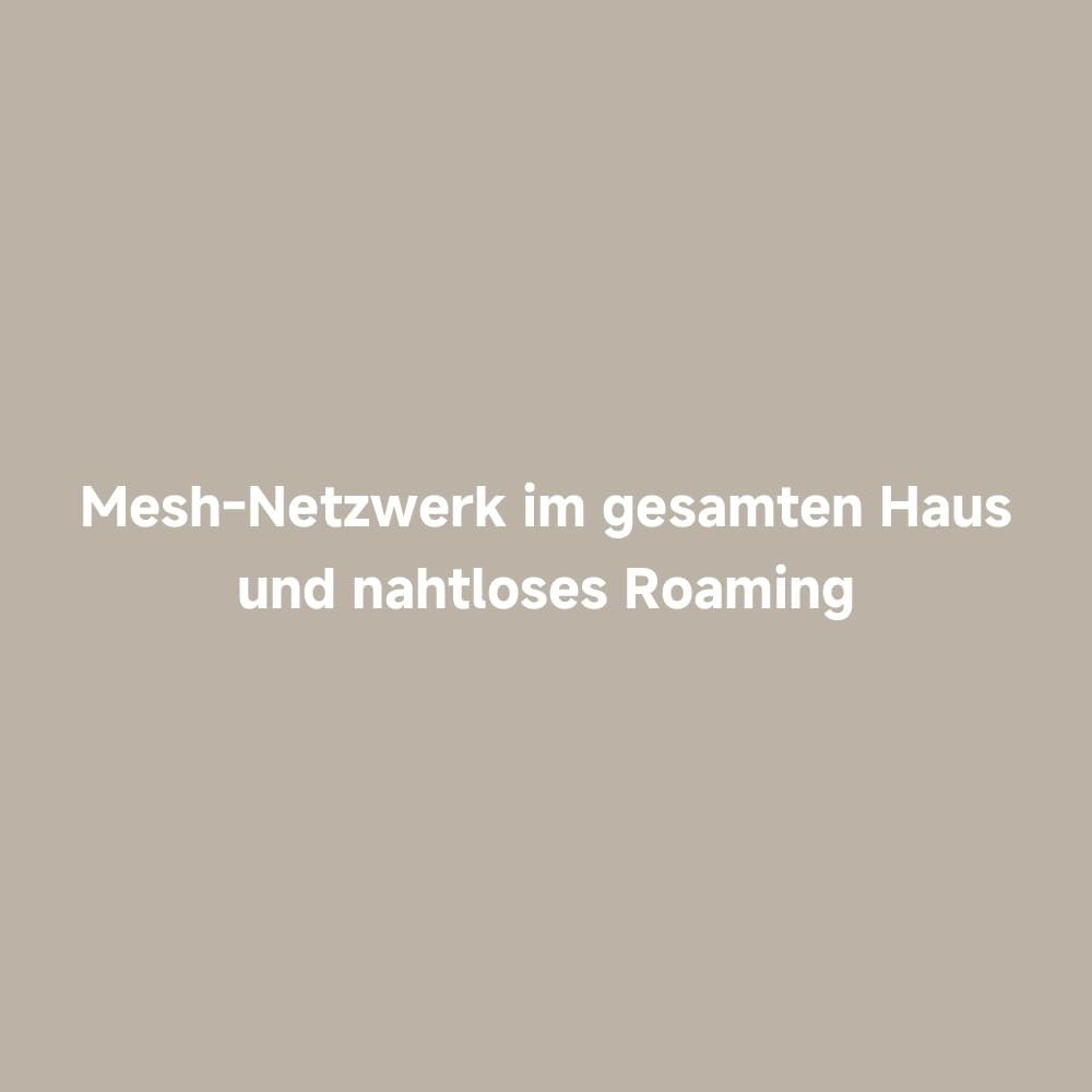 WLAN-Router WiFi6 AX3000 – Gigabit-Port, Integriertes Mesh-Netzwerk, Maximale WiFi6-Geschwindigkeiten
