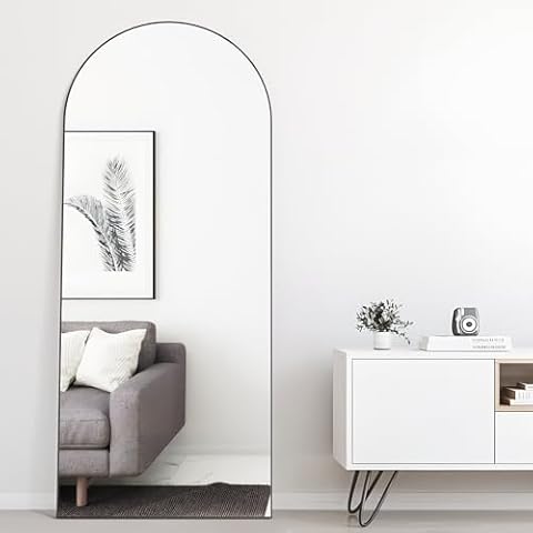 Elemango Arched Full Length Dressing Mirror Cover