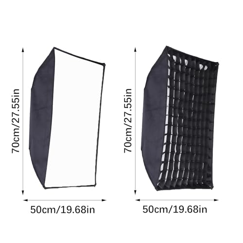 Boîte à lumière rectangulaire universelle pour studio photo