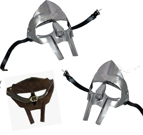 Nautical Replica Hub Armor Steel Roman Gladiator Face Mask MF Doom Medieval Re-Enactment Viking Halloween MASK