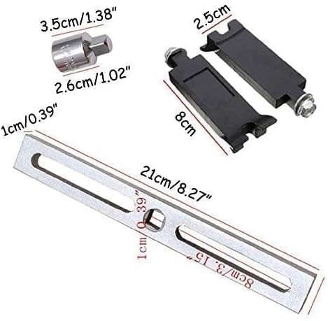 Miniatura 4 de Herramienta de extracción de bomba de combustible, universal de 38 a 12 pulgadas, llave de tanque de combustible, herramienta de anillo de bloqueo