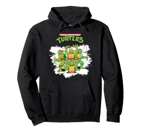 Mademark x Teenage Mutant Ninja Turtles - Original Teenage Mutant Ninja Turtles Classic Retro Logo Pullover Hoodie