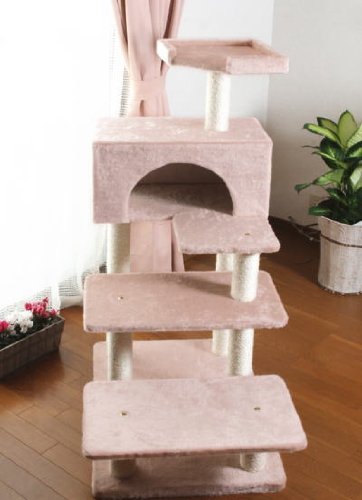 Amazon | マウ (Mau) Mauタワー エスカリエ ピンク | Mau | キャット