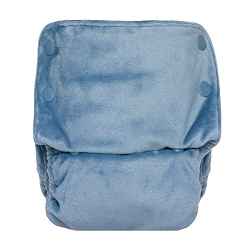 Image of GroVia Lake Buttah All-In-One Plush Velour Baby Reusable Cloth Diaper