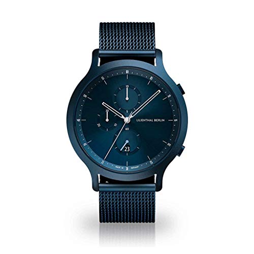 Preisvergleich Produktbild Lilienthal Berlin Chronograph Blue Mesh