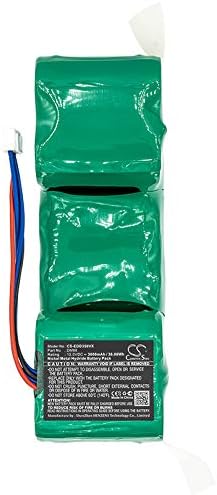 SPANN Battery Replacement for Ecovacs Sweeper DE33, Sweeper DE35, Sweeper DG710, Sweeper DG716, Part No: 10001568, 10002167, DD3G, DD4G, DM88, ZJ1517-HFR 12.0V