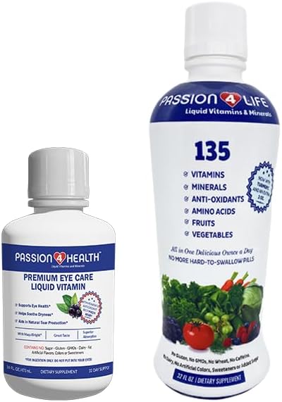 Premium Eye Care Liquid Vitamins Bundle