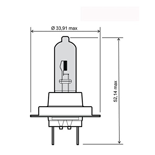 RMS - RMS Lampe H7 12 V 55 W blue lamp H7 12 V 55 W blue