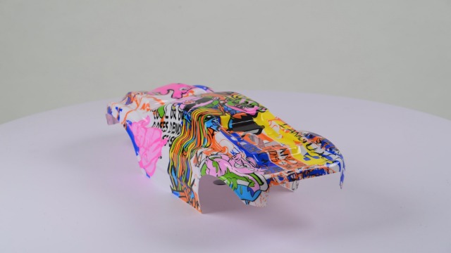 Amazon.com: SummitLink Custom Body Graffiti Pink Pig Style