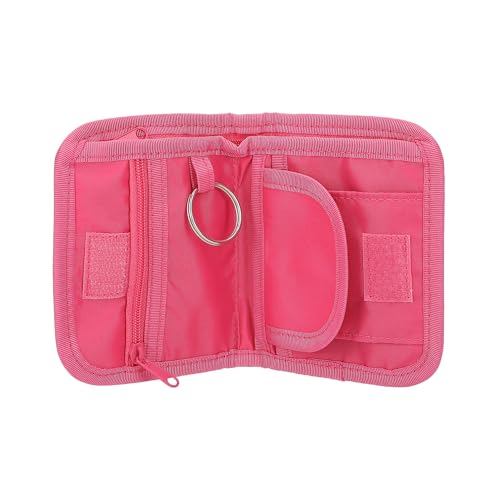 Depesche 12963 TOPModel Joy - Portemonnaie in Rosa, mit Model-Motiv, Geldbörse mit Fächern für Münzen, Scheine und Karten