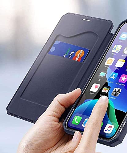 Étui en cuir iPhone 12 et 12 Pro protection intégrale premium couleur noir - 3