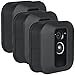 Blink XT Outdoor Camera Silicone Skin - Colorful Silicone Skin to Help Camouflage and Accessorize Your Home Security Camera - by Wasserstein (3 Pack, Black)