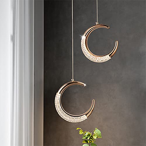 Lustre LED nordique post-moderne à tête simple pour une atmosphère de luxe