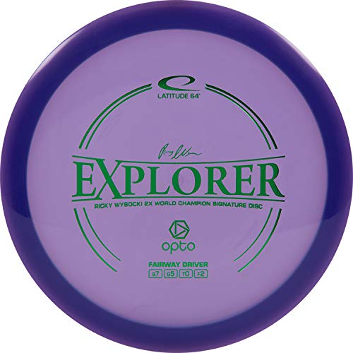 D·D DYNAMIC DISCS Latitude 64 Opto Explorer Disc Golf Driver | Stable Frisbee