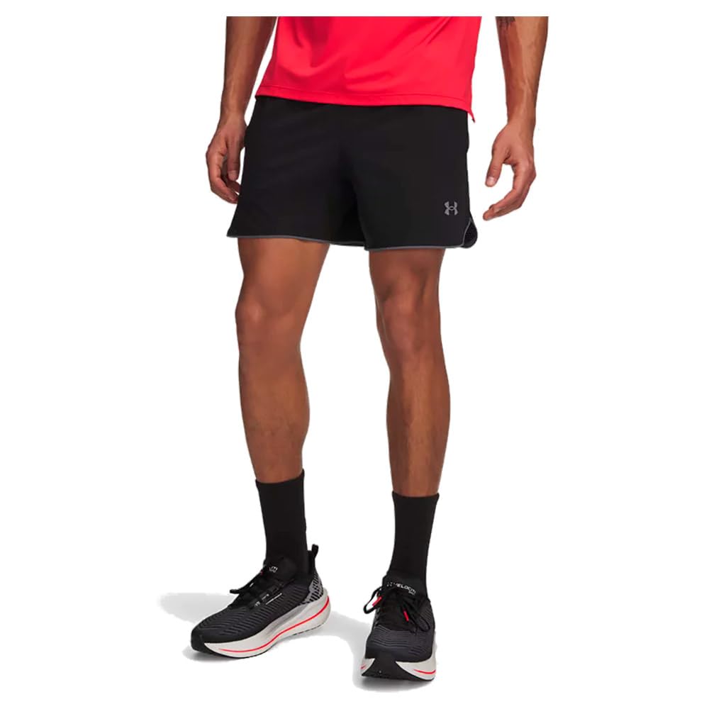 Under Armour Velociti Pro Vent 5In Short de Running Hommes Noir - ultimateblack/Reflective S