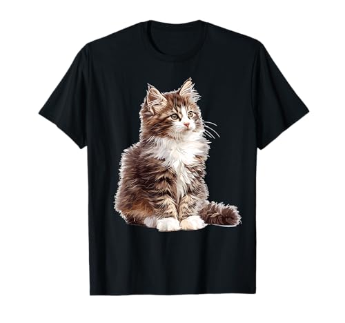 Norwegian Forest Cats Norwegian Forest Cat Men Women Kids T-Shirt