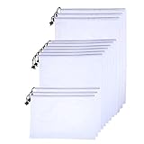 eBoot Multiple Sizes Produce Bags Mesh Storage Bags, Set of 12