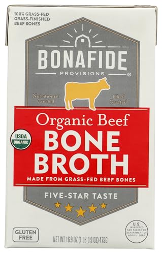 Bonafide Provisions Organic Beef Bone Broth, 16.9 Oz