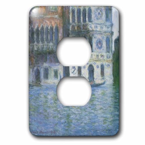 Monet Cache-prise Palazzo Dario 3dRose pour décorer un salon élégant