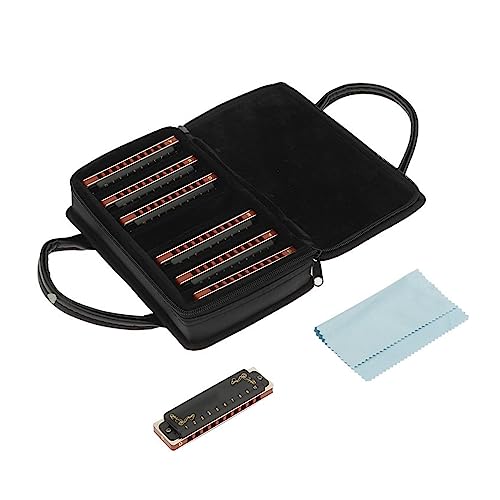 PacuM Harmonica par Instrument Key Harmonica Diatonique Ensemble 10 Trous Harpe Diatonique Orgue à Bouche Harmonica Ensemble 7 Touches for Adultes Band Player Harmonica - Les Beatles, Paul McCartney, John Lennon, RIngo Starr, George Harrison PacuM Harmonica par Instrument Key Harmonica Diatonique Ensemble 10 Trous Harpe Diatonique Orgue à Bouche Harmonica Ensemble 7 Touches for Adultes Band Player Harmonica – Image 3