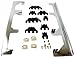 Racing Power R7251 Chrome Deluxe Universal Linear Wire Loom Set (Package of 2)