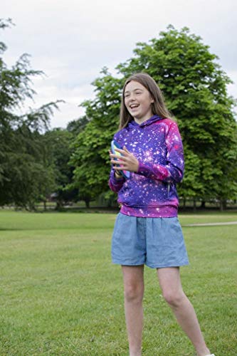 Saym Big Girls Galaxy Fleece Pockets Sweatshirts Jacket Pullover Hoodies No1 M #TOP3